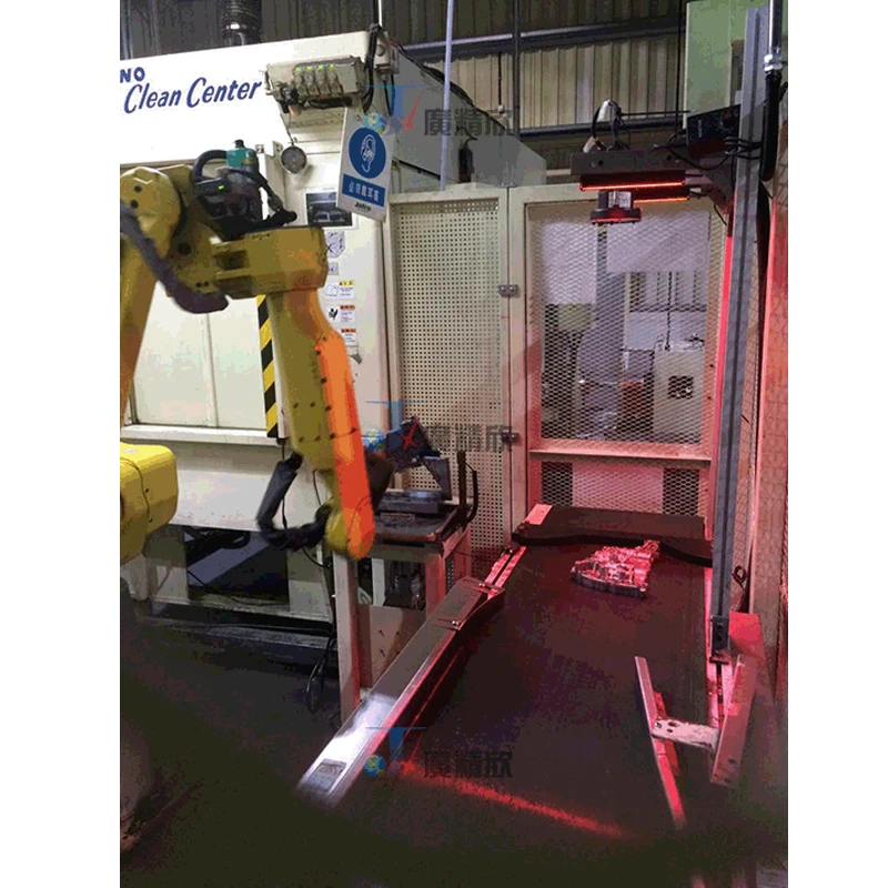 Material-Feeding Processing Robot