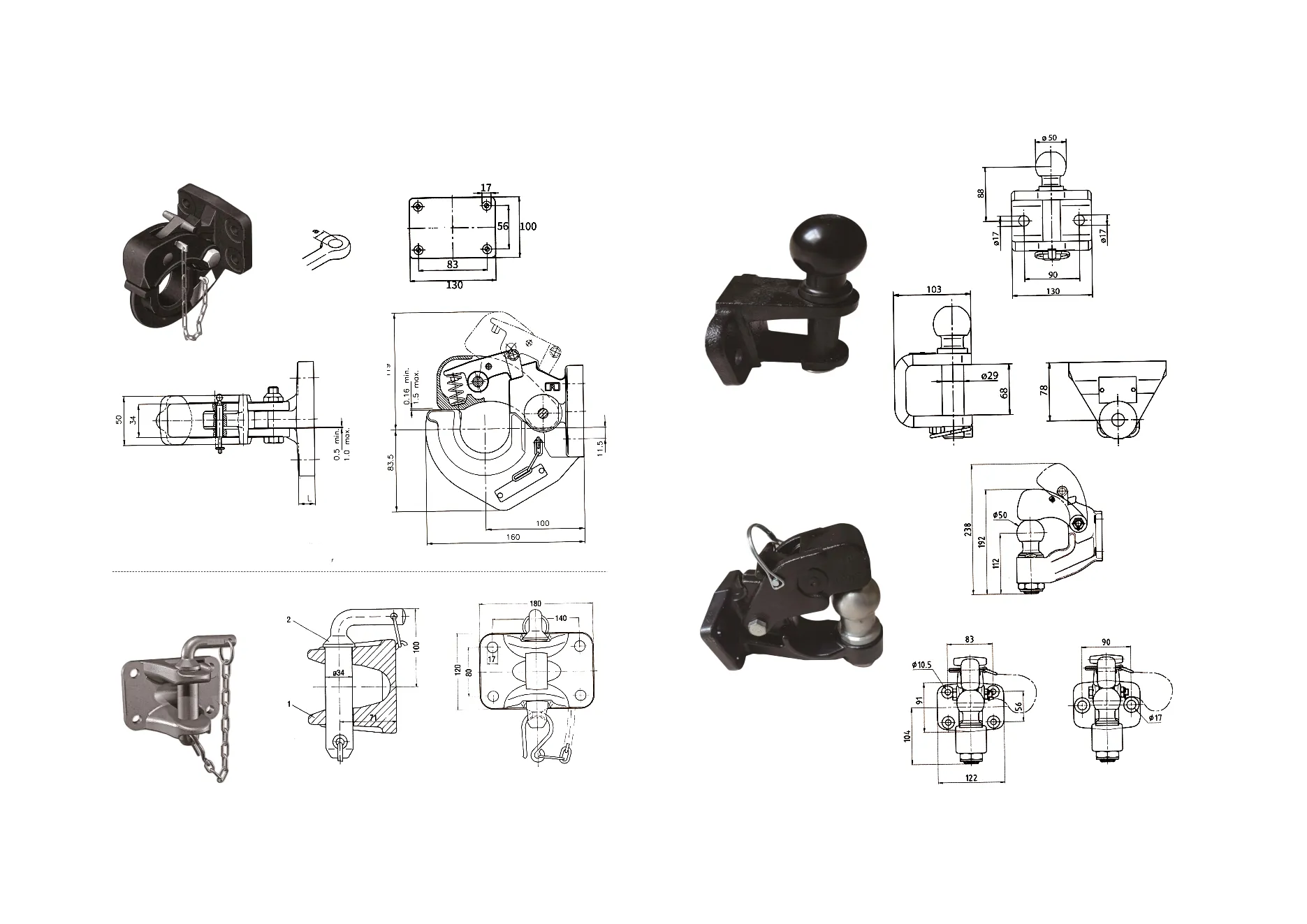 Trailer Coupling - Potentia Manufacturing Ltd.|Durability, Safety, Compliance
