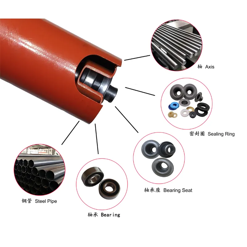 Tapered Conveyor Rollers – Smooth Turns, Durable Steel Build