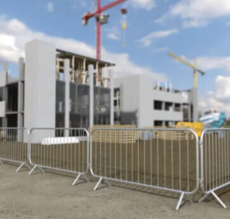 Using Crowd Control Barriers For Large-Scale Garden Landscaping