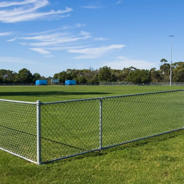 5 Ft Black Chain Link Fence Applications in Residential Areas