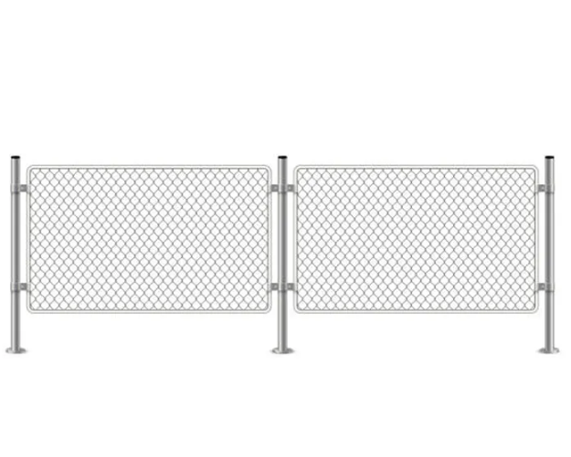 Metal Chain Fence Hot-Dip Galvanizing Resists Coastal Rust