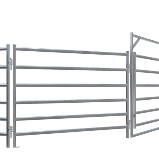 Galvanized Cattle Gate Zinc Coating Fights Rust Long-Term