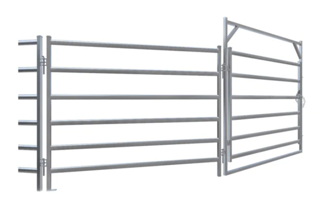 Corrosion-Resistant Aluminum Cattle Gate