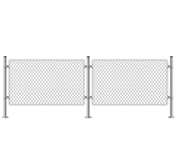 Metal Chain Fence Easy Installation Saves Project Time