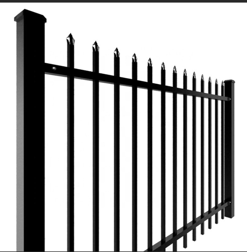 Tubular Metal Fence Weather Resistance.