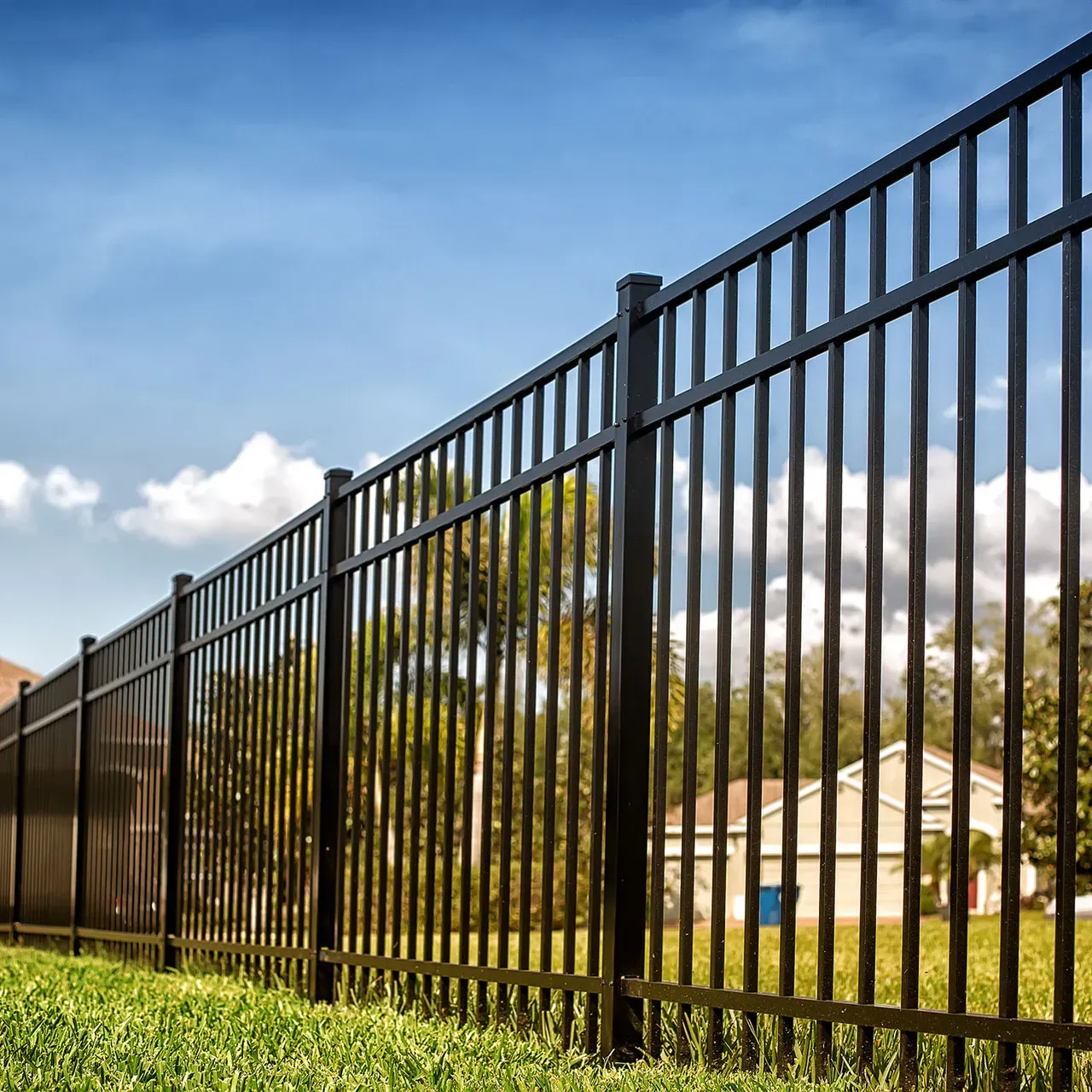 The Aesthetic and Functional Appeal of Flat Top Fence Systems