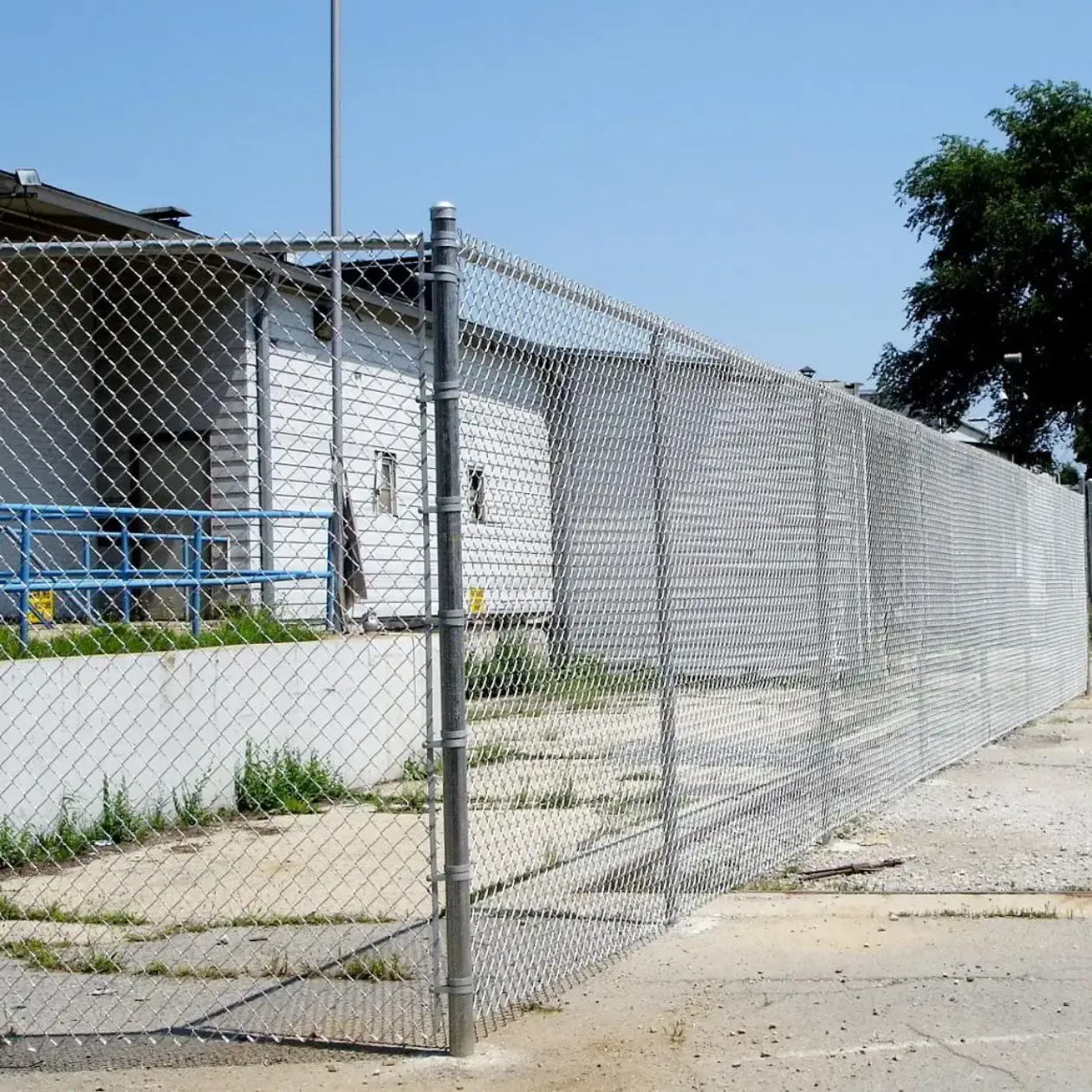 Galvanized Chain Link Fence