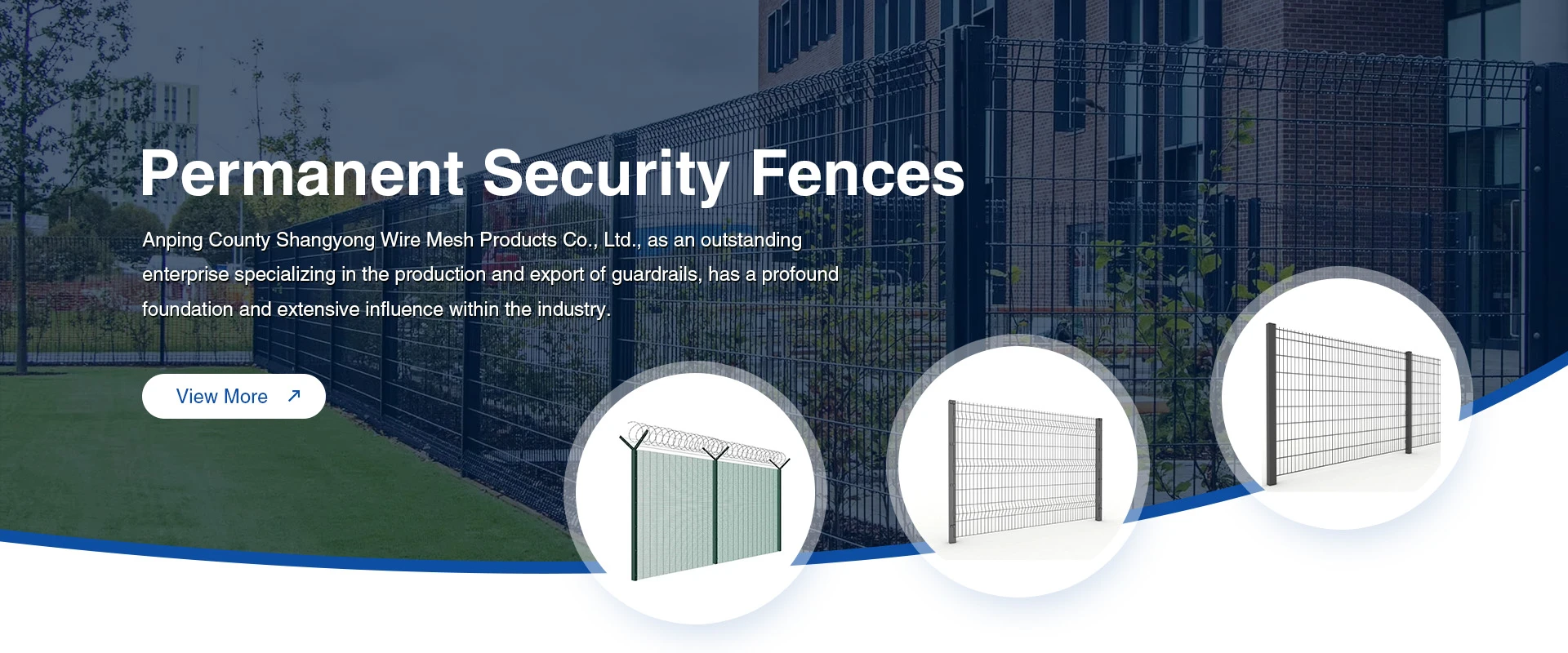 Permanent Security Fences