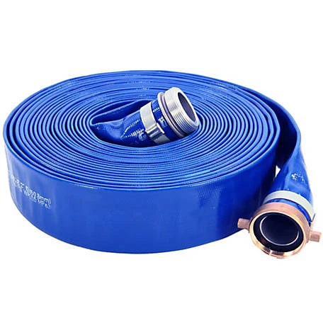 Lay Flat Discharge Hose For Efficient Water Transfer Applications