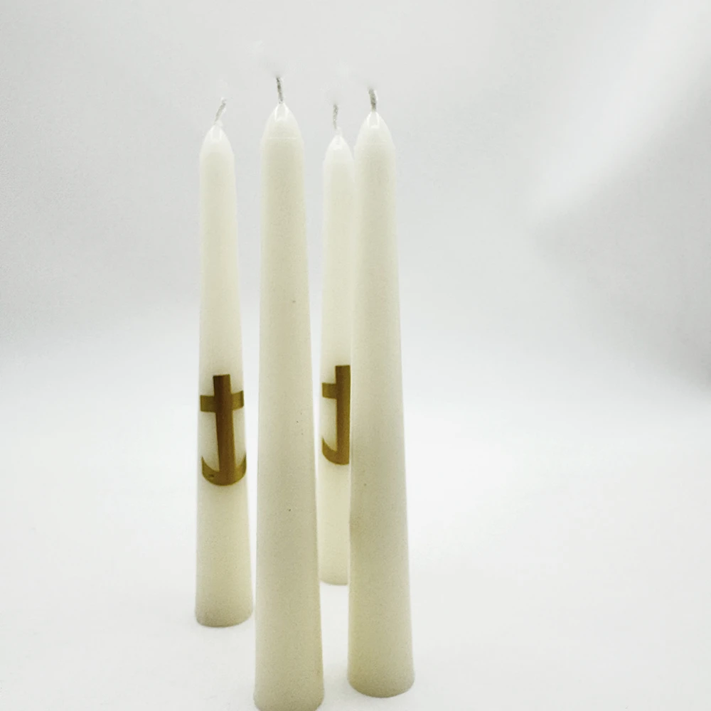 10Inch Beeswax Taper Candle