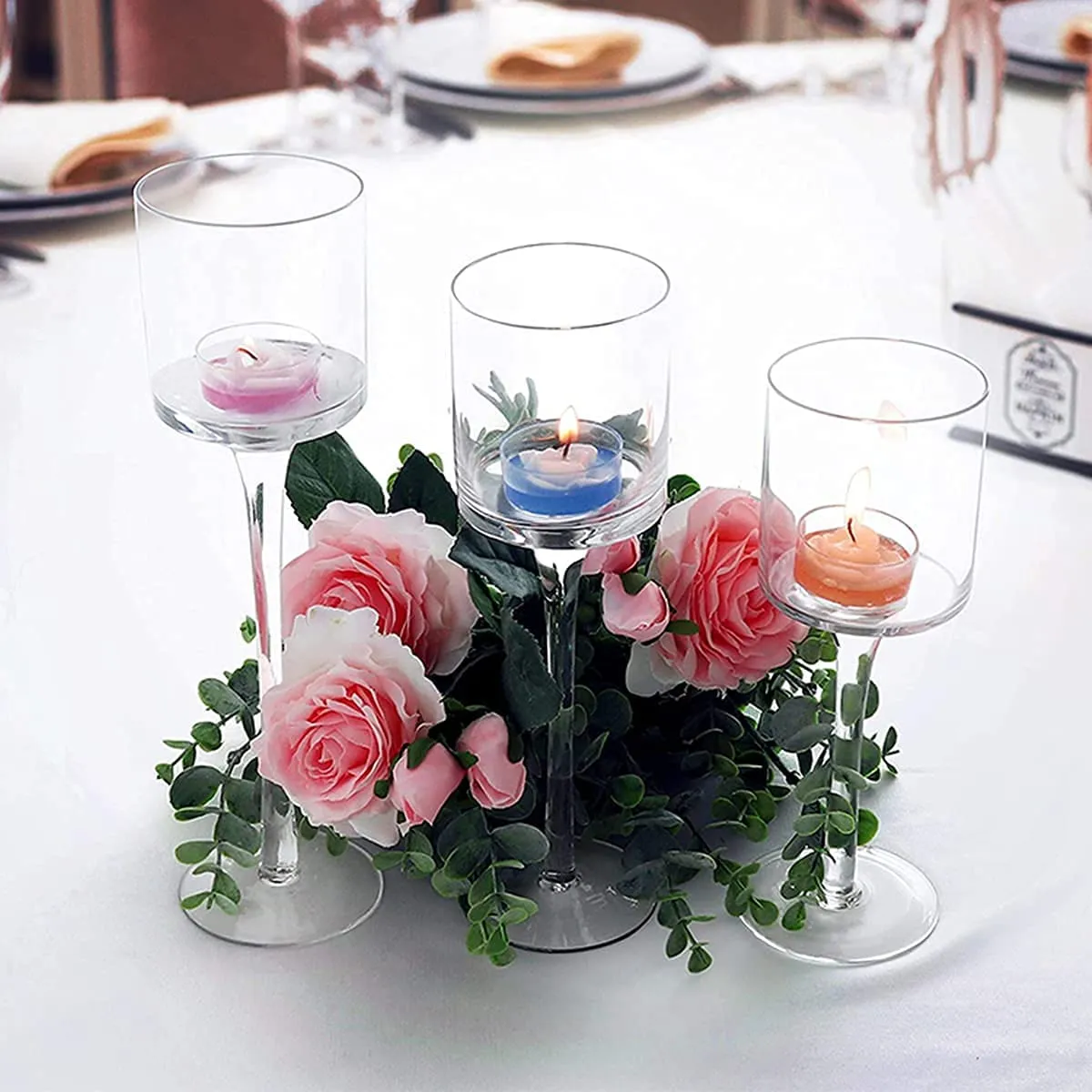 Bulk Glass Candle Holders for Stunning Decor
