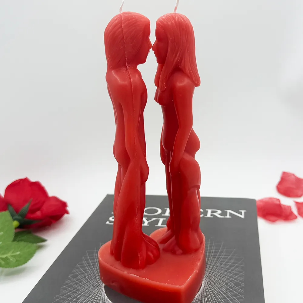 Sculpting a Candle Shaped Like a Body