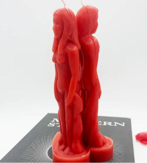 Sculpting a Candle Shaped Like a Body