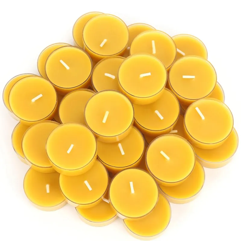 Natural Dye Options for Coloring Beeswax Tea Lights