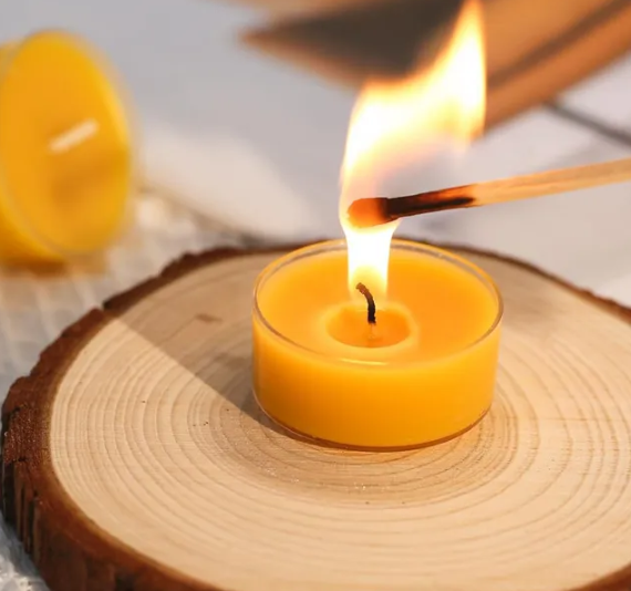 Natural Dye Options for Coloring Beeswax Tea Lights