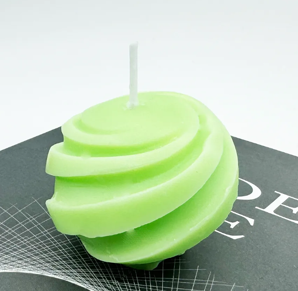 Knot Candle Flexible Design Fits Tabletop Shelf Decoration