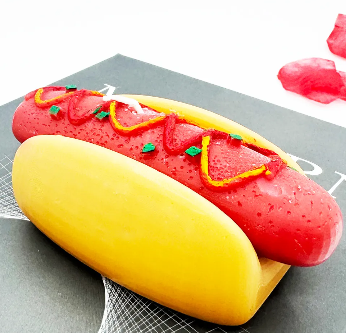 Hot Dog Candles Realistic Shape Adds Fun To Party Decor