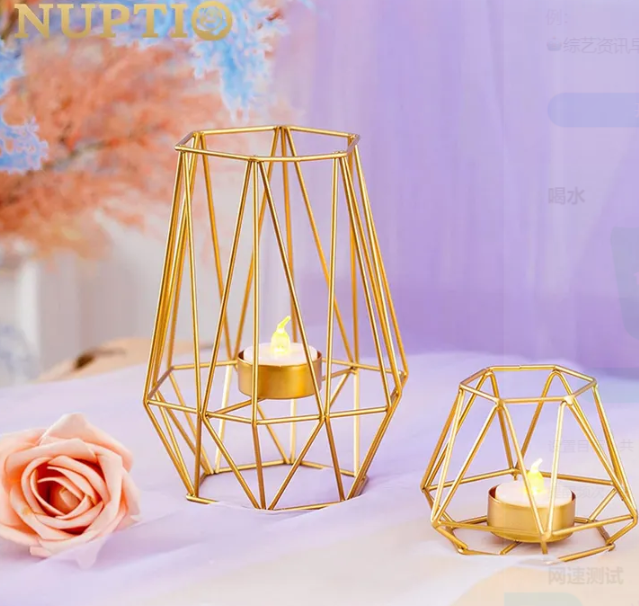 Metal Tea Light Holders for Bedroom Decor