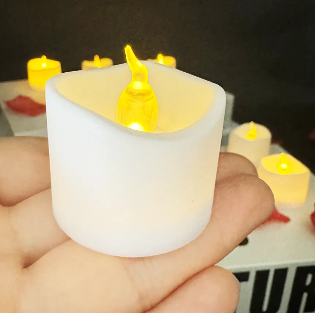 Realistic Flameless Votive Candles Light Modes