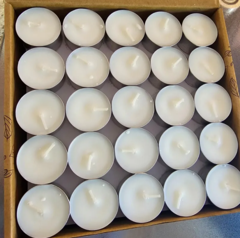 Quality Control Tests for Long-Lasting Tea Light Candles