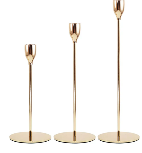 The Allure of Taper Candles Gold in Luxury Home Decor