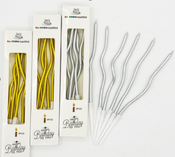 Buy Classic Numbered Birthday Candle Sets Online.