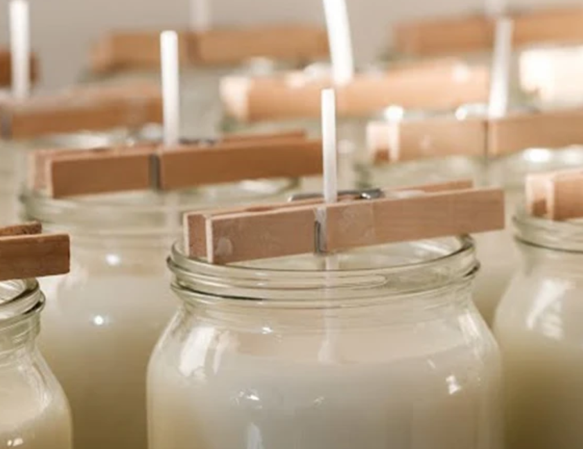 A Clean Burning Beeswax Candle Improves air quality.