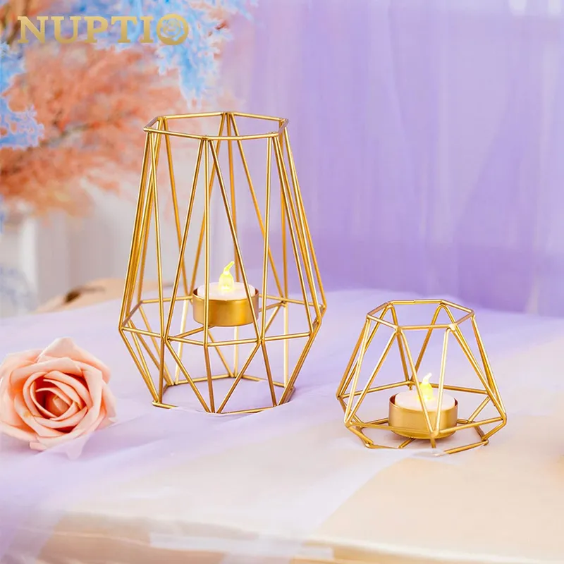 Candle Holder: Versatile Metal Décor for Home and Festivities