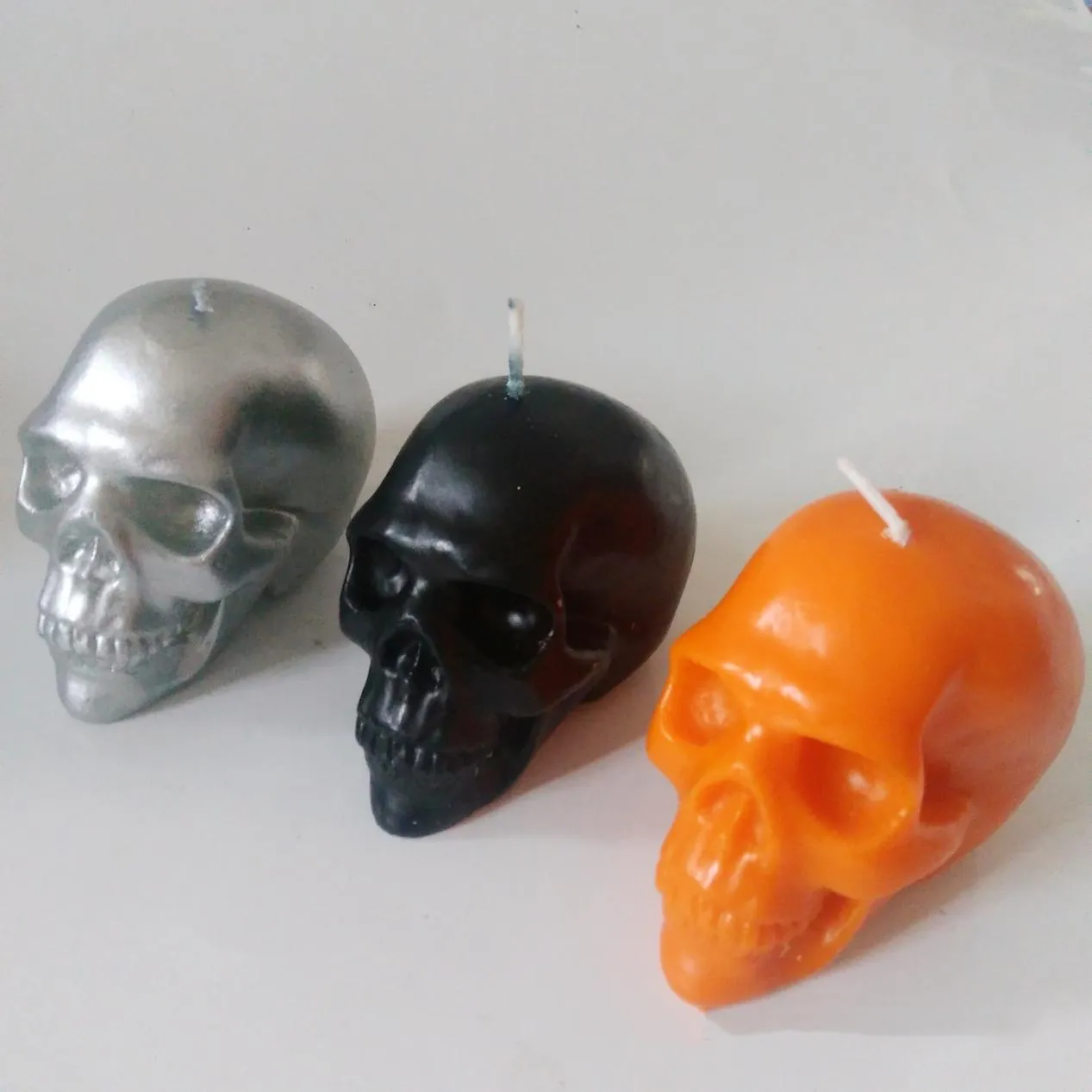 The Ultimate Halloween Decor: Bleeding Skull Candles