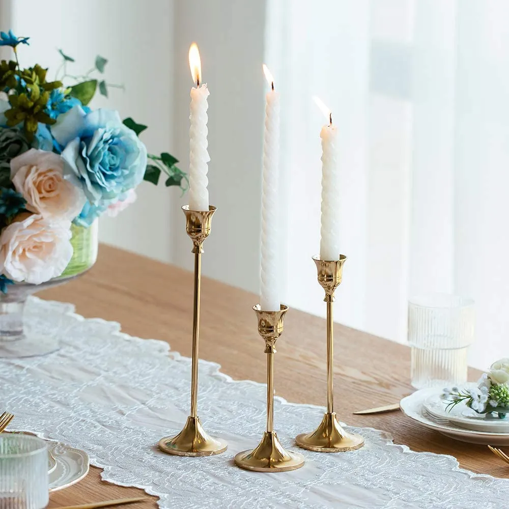 Luxury Gold Taper Candle Holders for Every Occasion