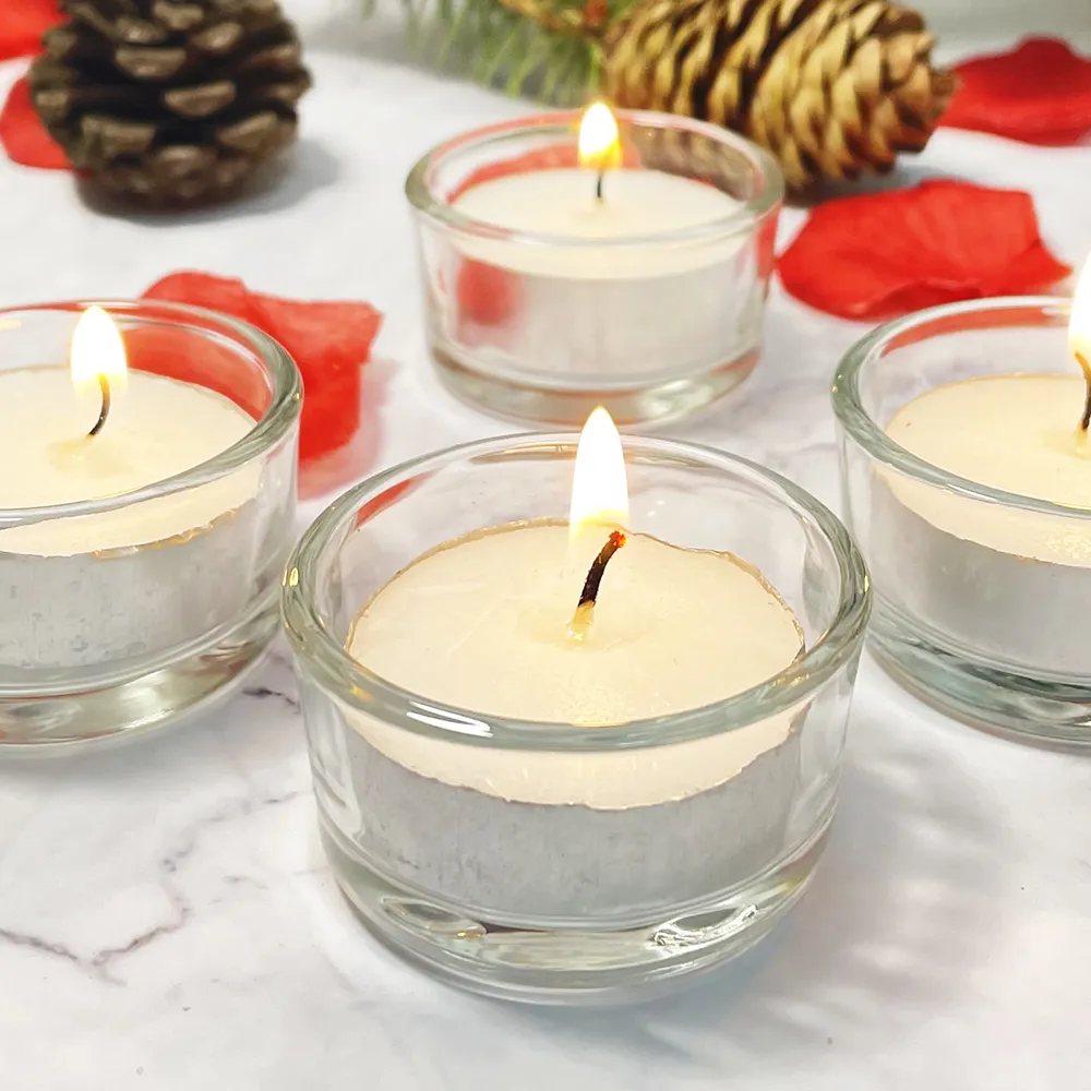 Pressing technique glass candlestick : a perfect blend of elegance and practicality