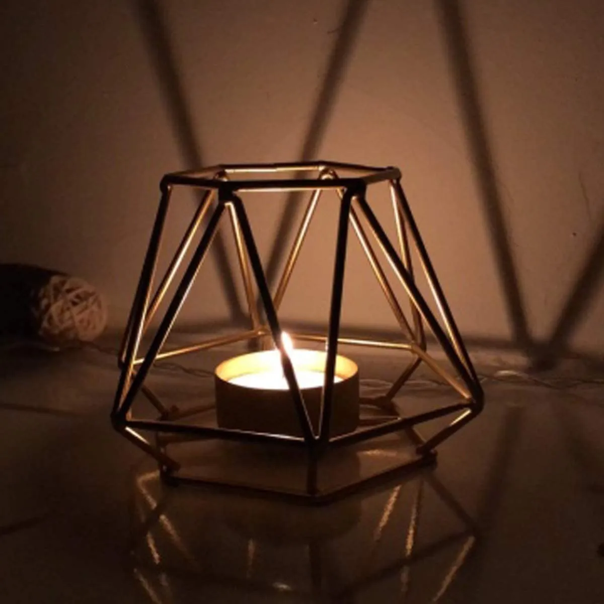 Modern Metal Tealight Holders - Simple Elegance