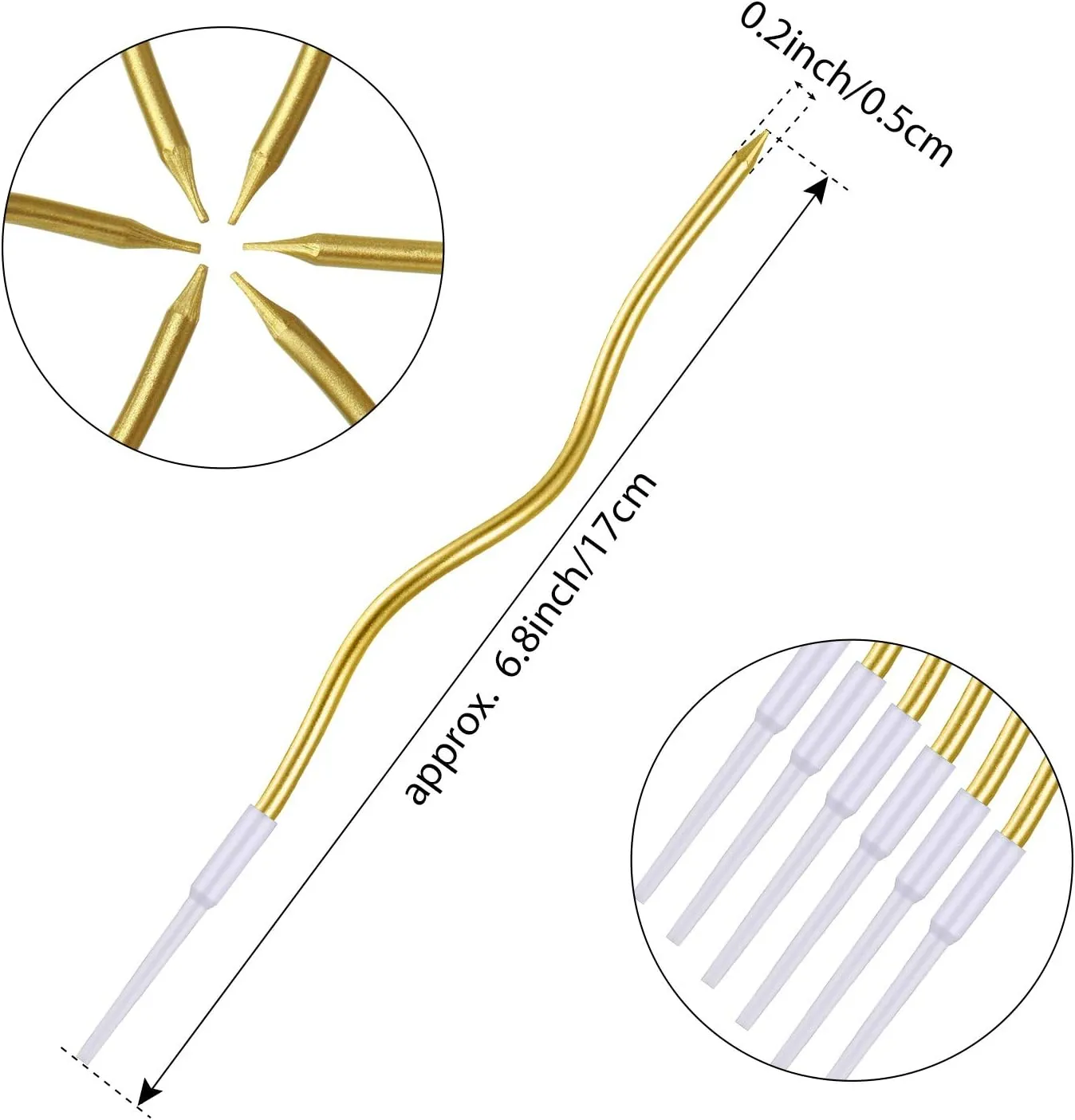 Read More About twisted birthday candles