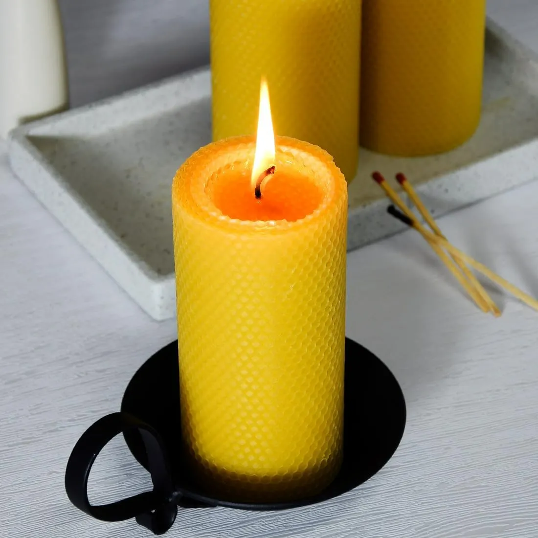 Read More About rolled beeswax candle making