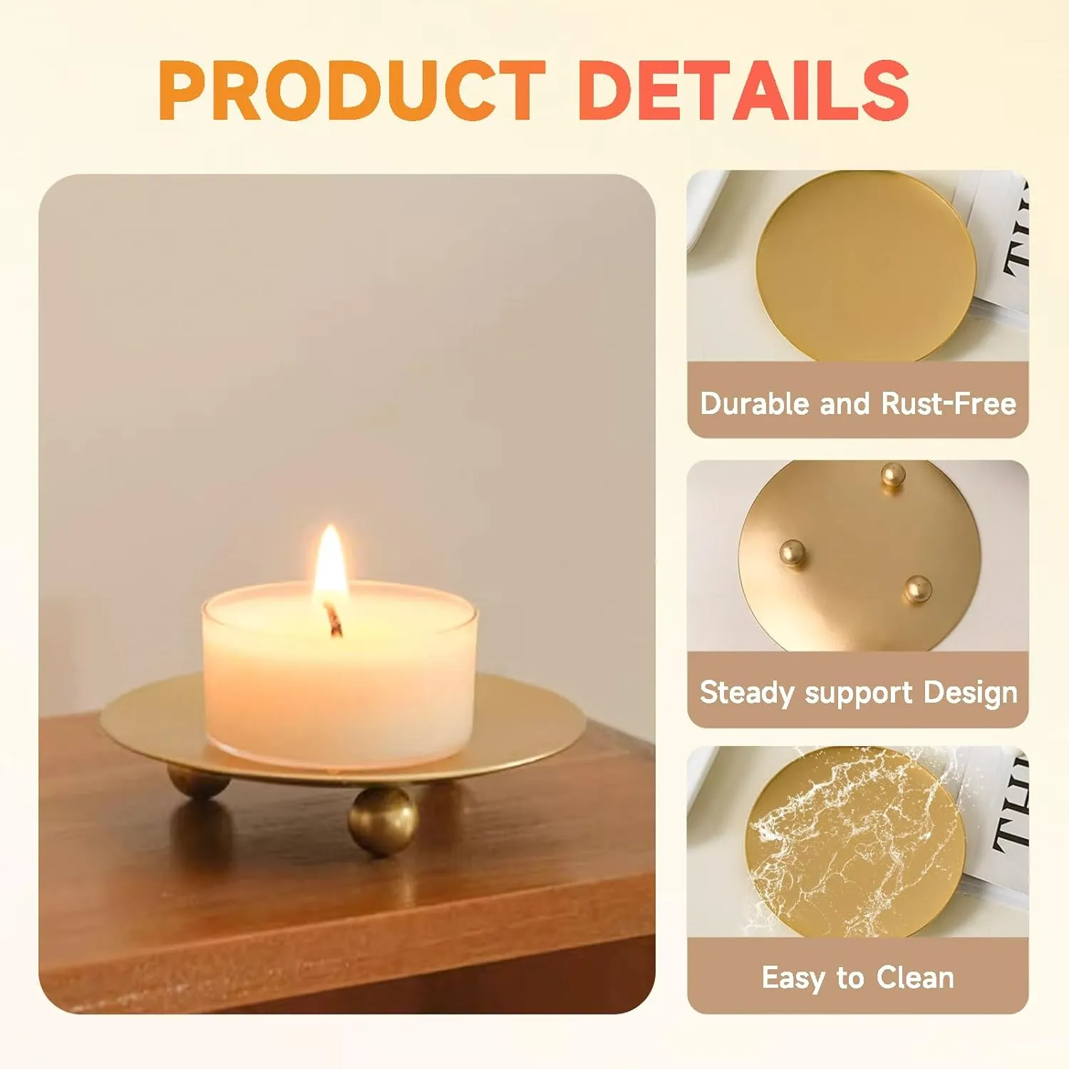 Read More About pillar candle plate