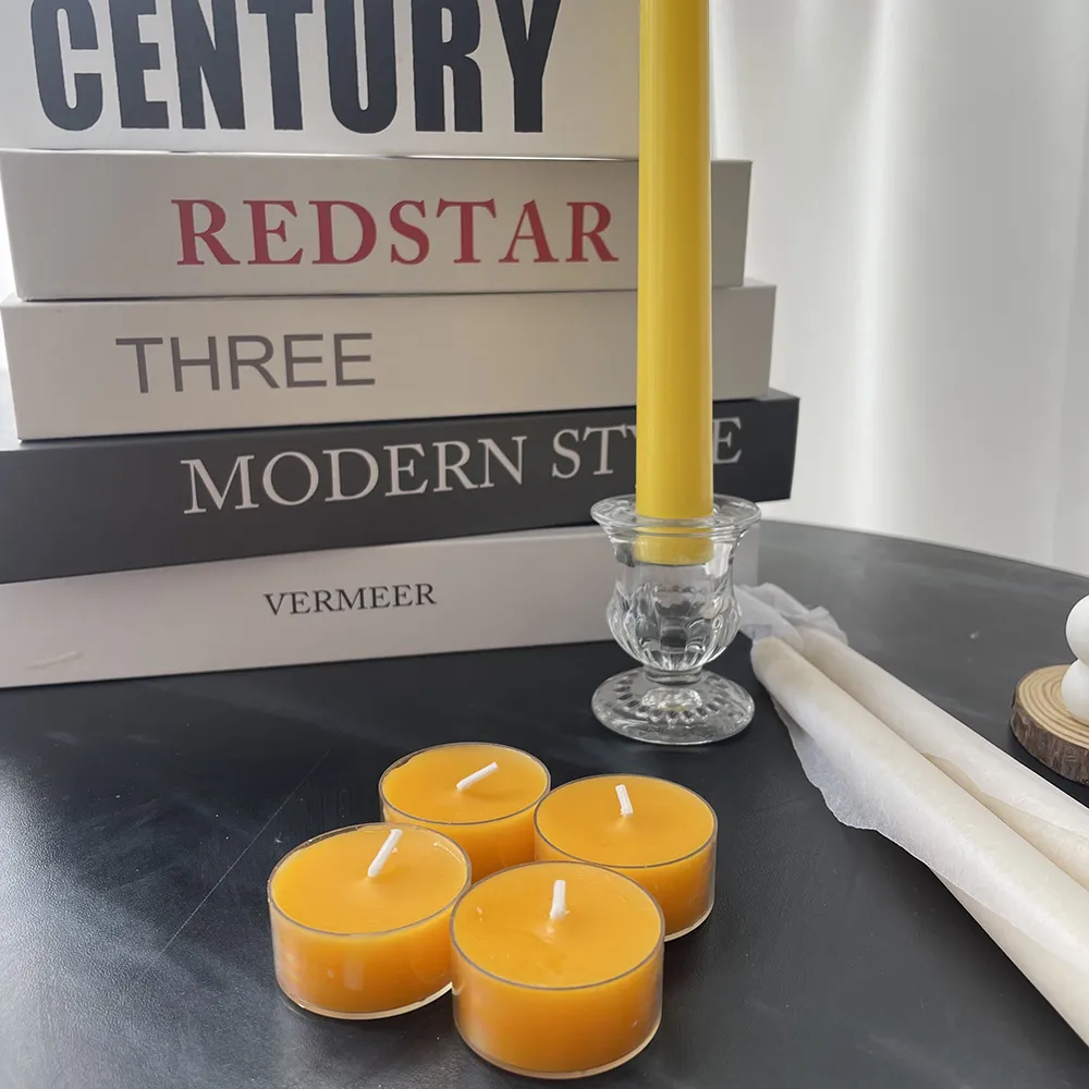 How to Make Beeswax Tealight Candles