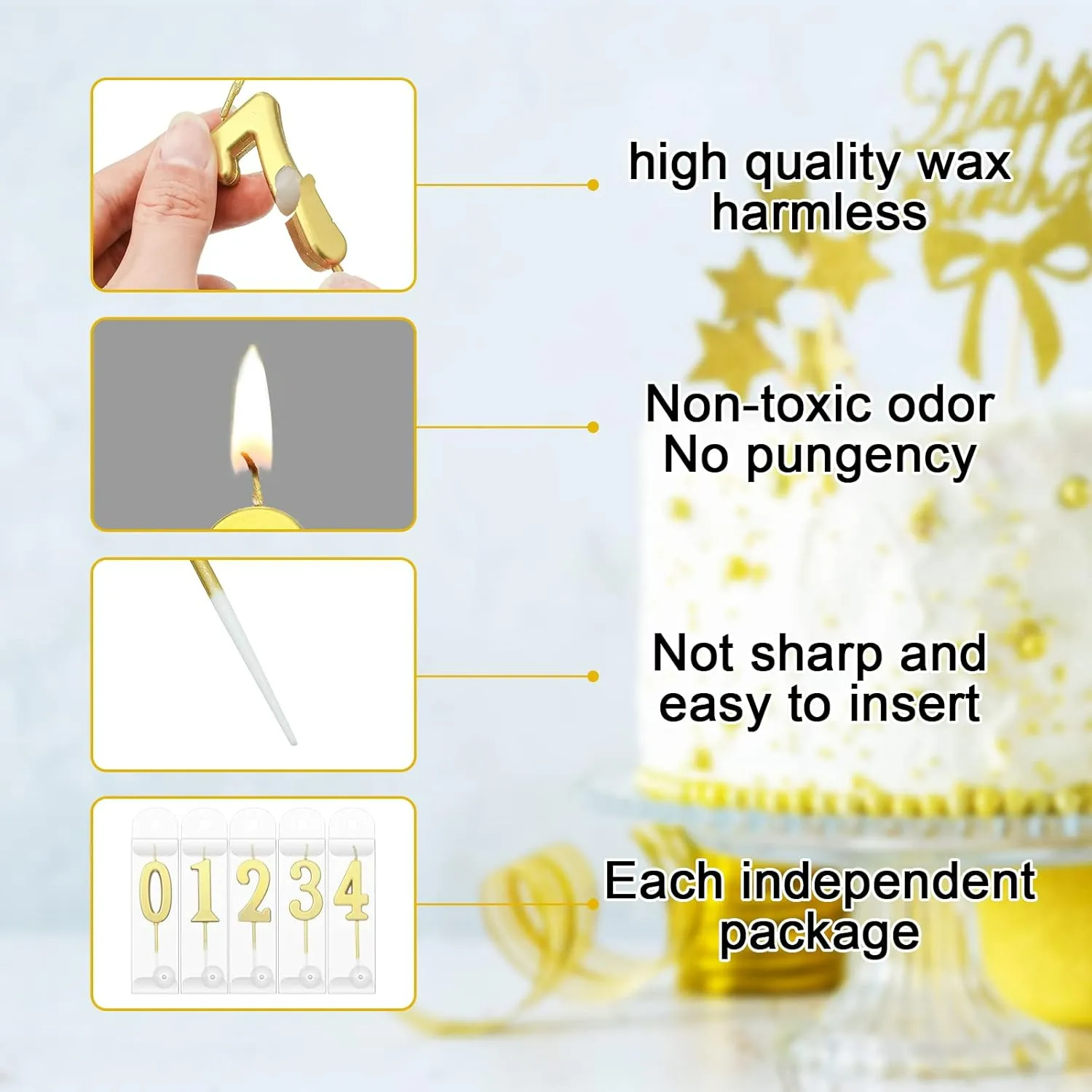 Read More About gold number 1 candle