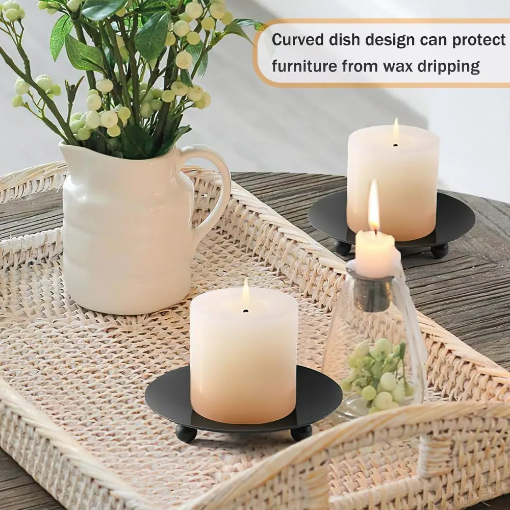 Read More About pillar candle plate