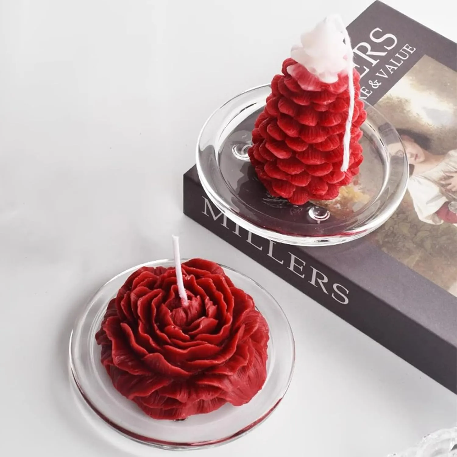 Read More About round glass candle plate