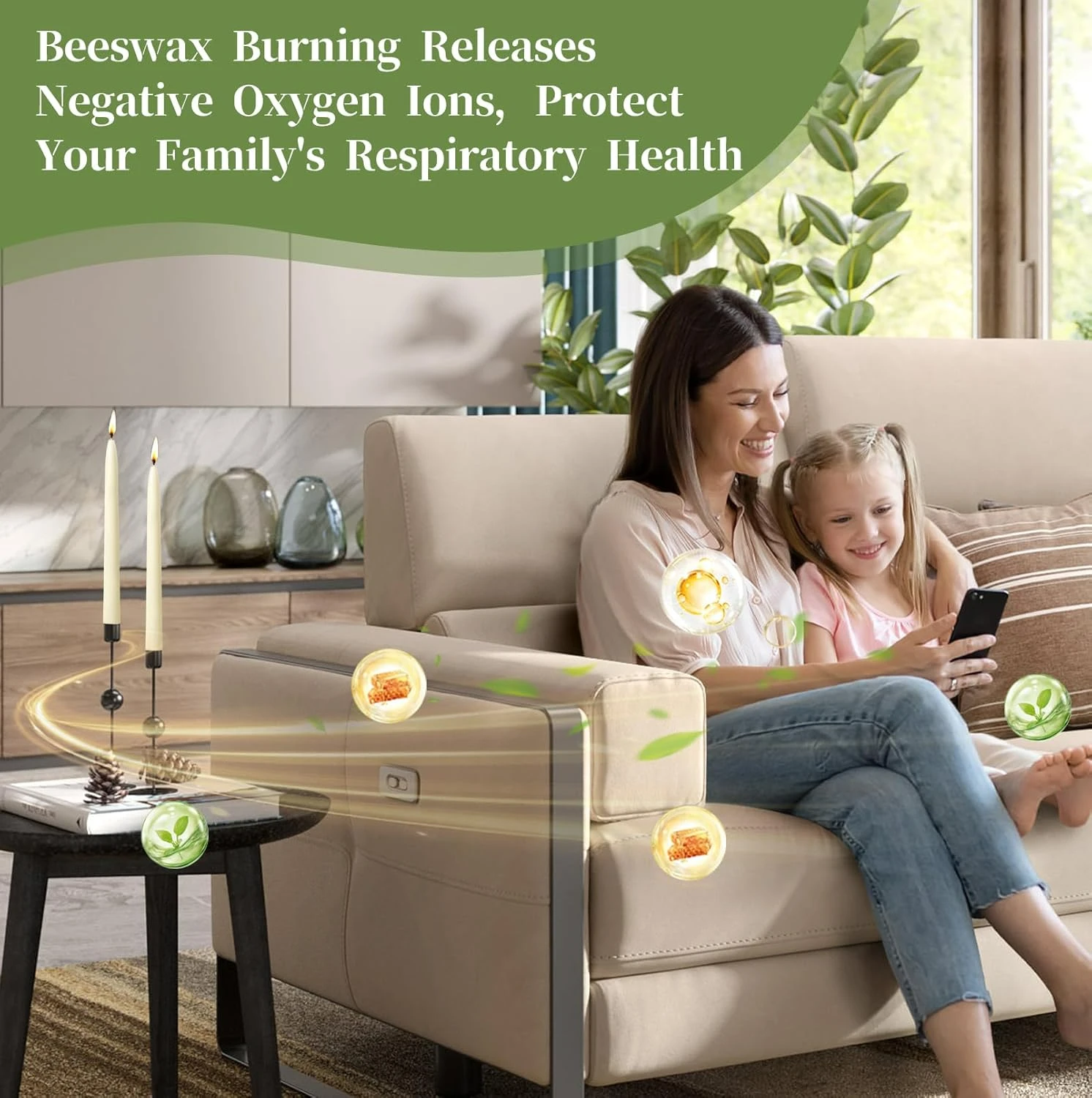 Negative Oxygen Lon Candles Combine Ambiance And Health