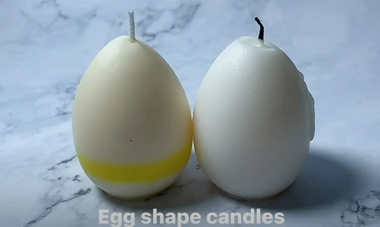 Wax Egg Candles