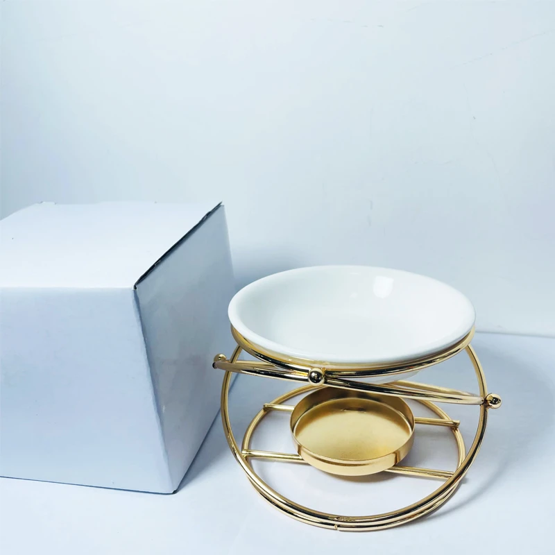 European Metal Oil Burner Wax Warmer