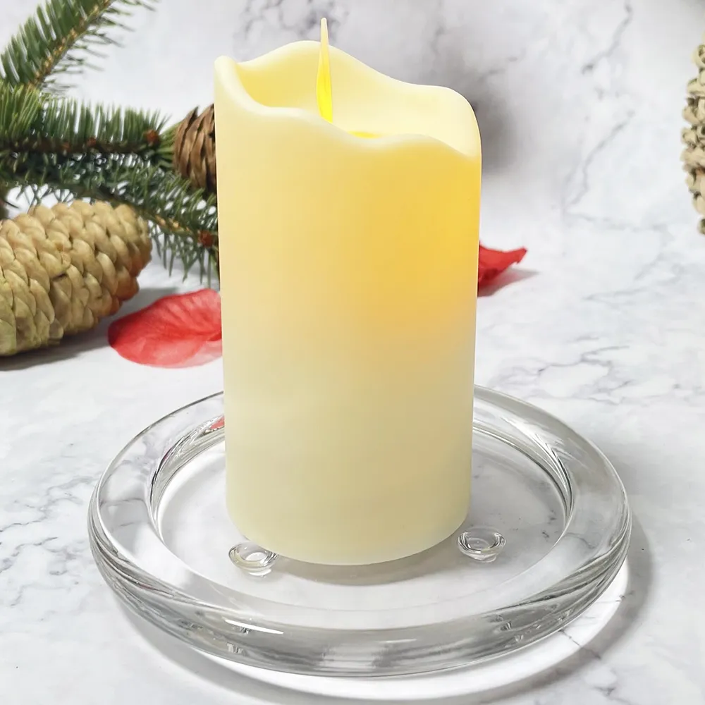 Elegant Glass Candle Plates for Every Occasion