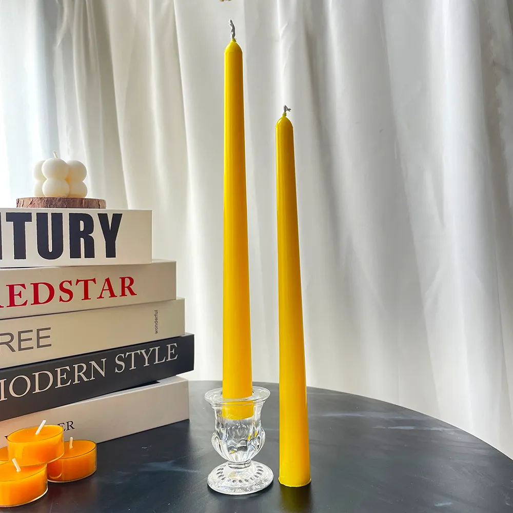 Beeswax Taper Candles Bulk: Dripless, Long-Burning—Why Buy?
