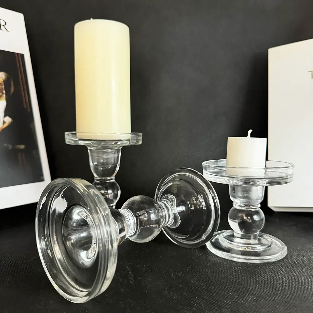 Premium Glass Candle Holders and Candle Jars in Bulk from Ounis