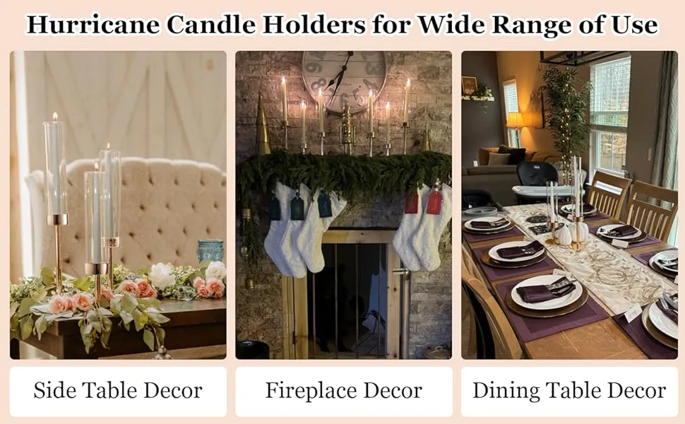 Candle Holders for Table Centerpiece Decor