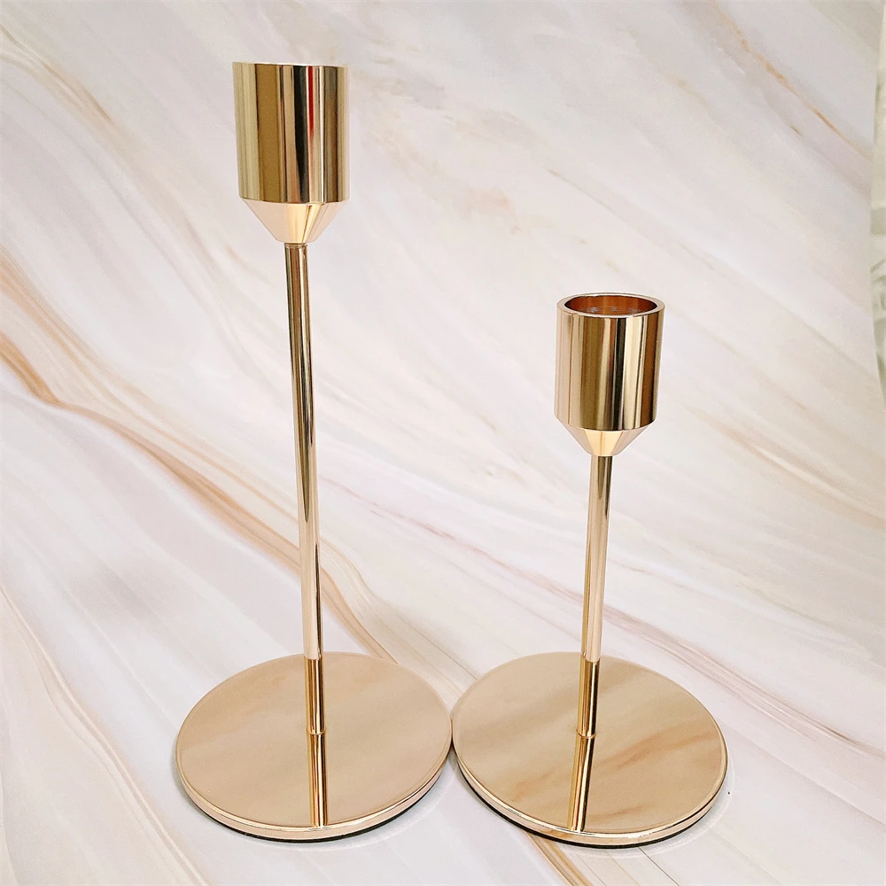 Taper Metal Long Candle Holders