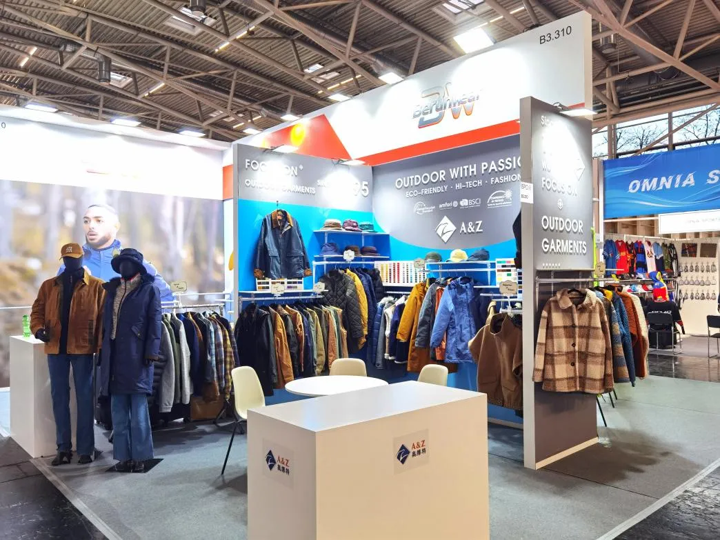 Hebei A&Z Shines at ISPO MUNICH 2025: Showcasing Professional Strength in Outdoor & Workwear to the Global Market