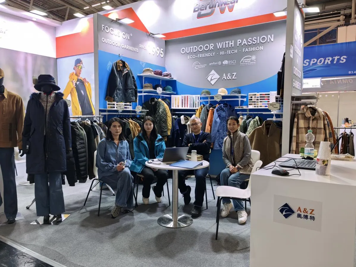 Hebei A&Z Shines at ISPO MUNICH 2025: Showcasing Professional Strength in Outdoor & Workwear to the Global Market